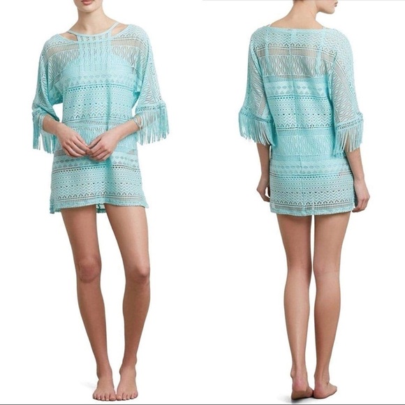 Kenneth Cole Tough Luxe Boat Neck Tunic Cover-up - Picture 9 of 9